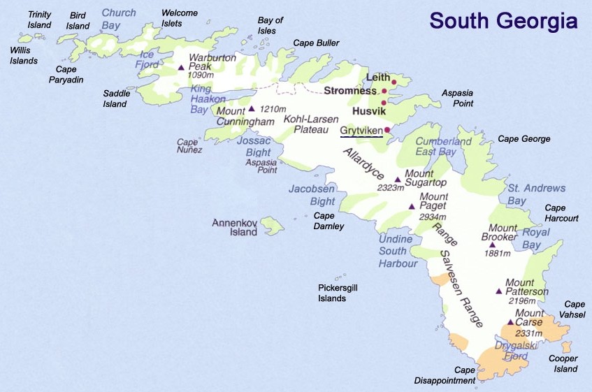 south gerogia map