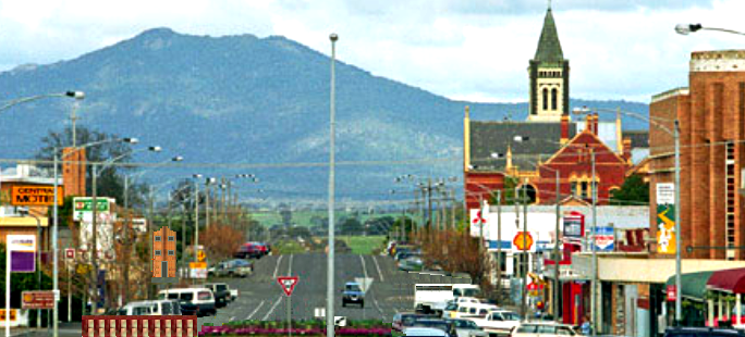 Ararat city and mountains