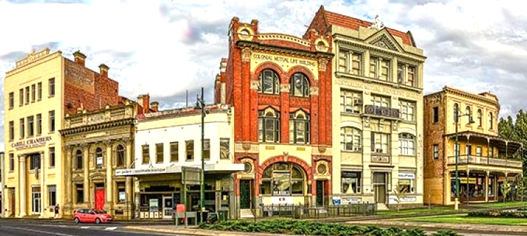 Bendigo city center