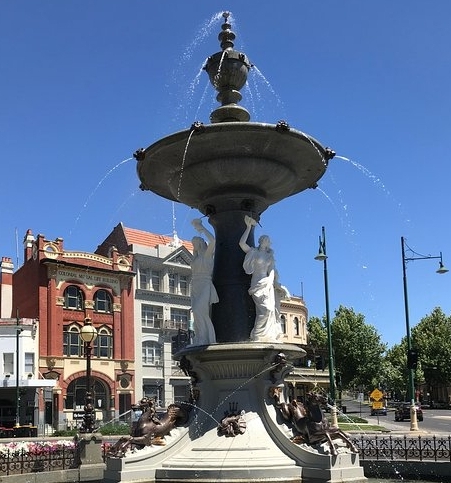 Bendigo fountain