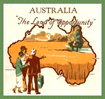 Australia English settlers