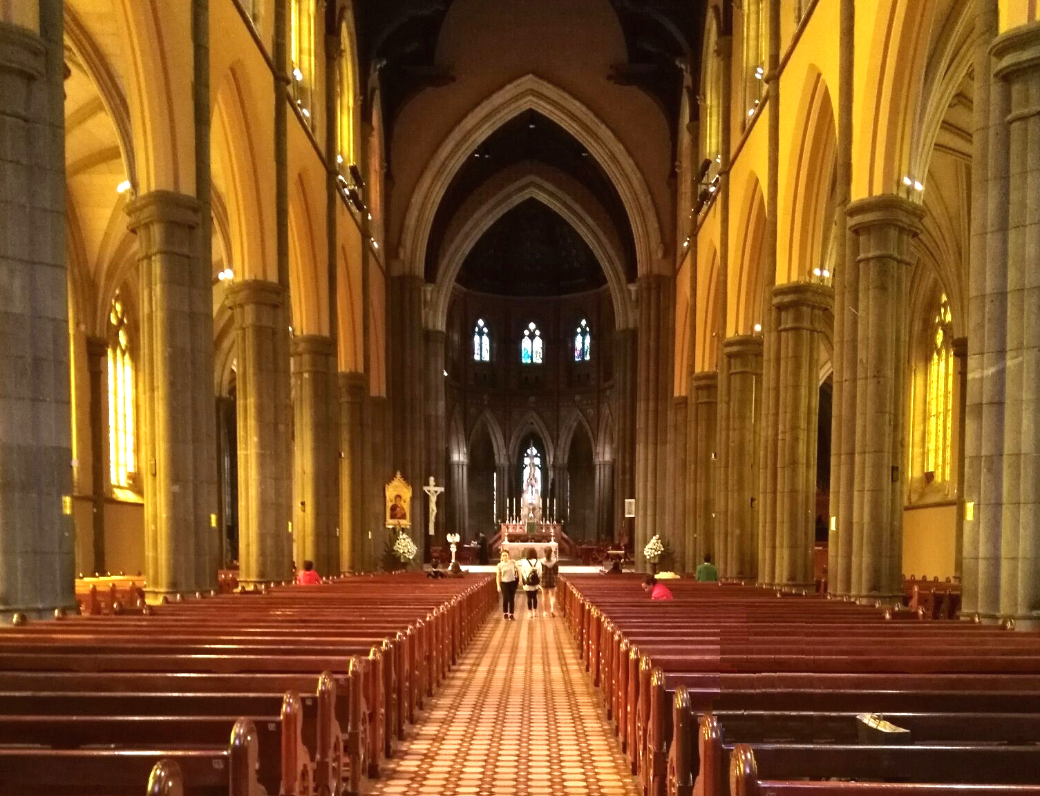 Melbourne St Patrick's cathedral inner view