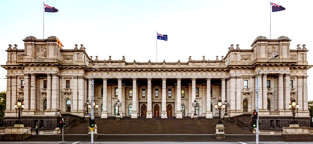 Victoria parliament building