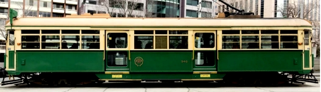 Melbourne tram long