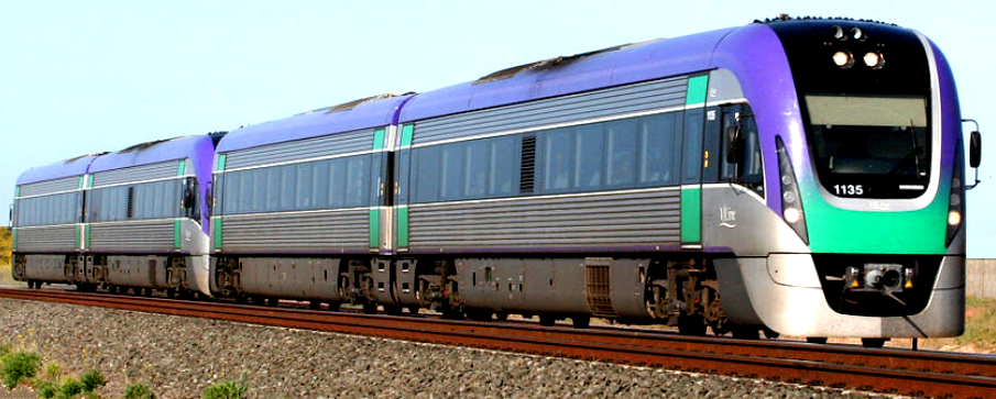 Melbourne Sale train