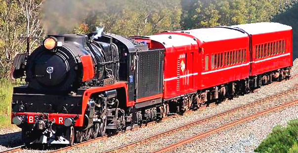 Seymour historic train