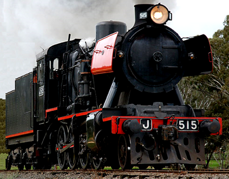 Seymour historic steam locomotive
