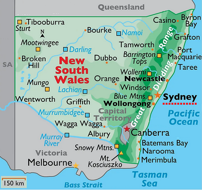 Sydney map