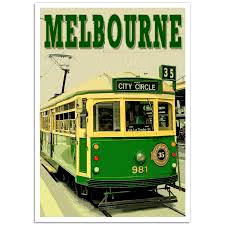Melbourne tram city circle