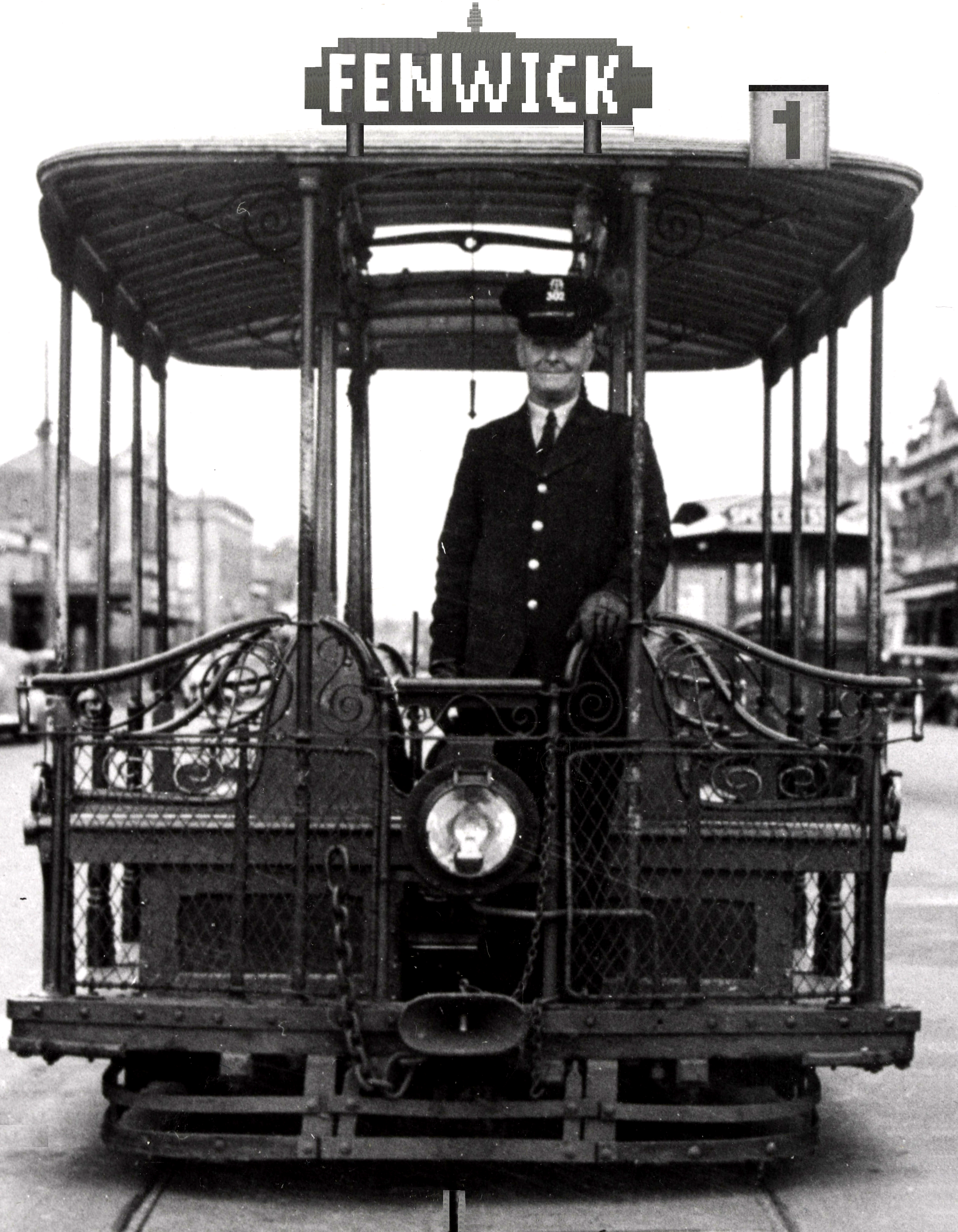 Very old tram