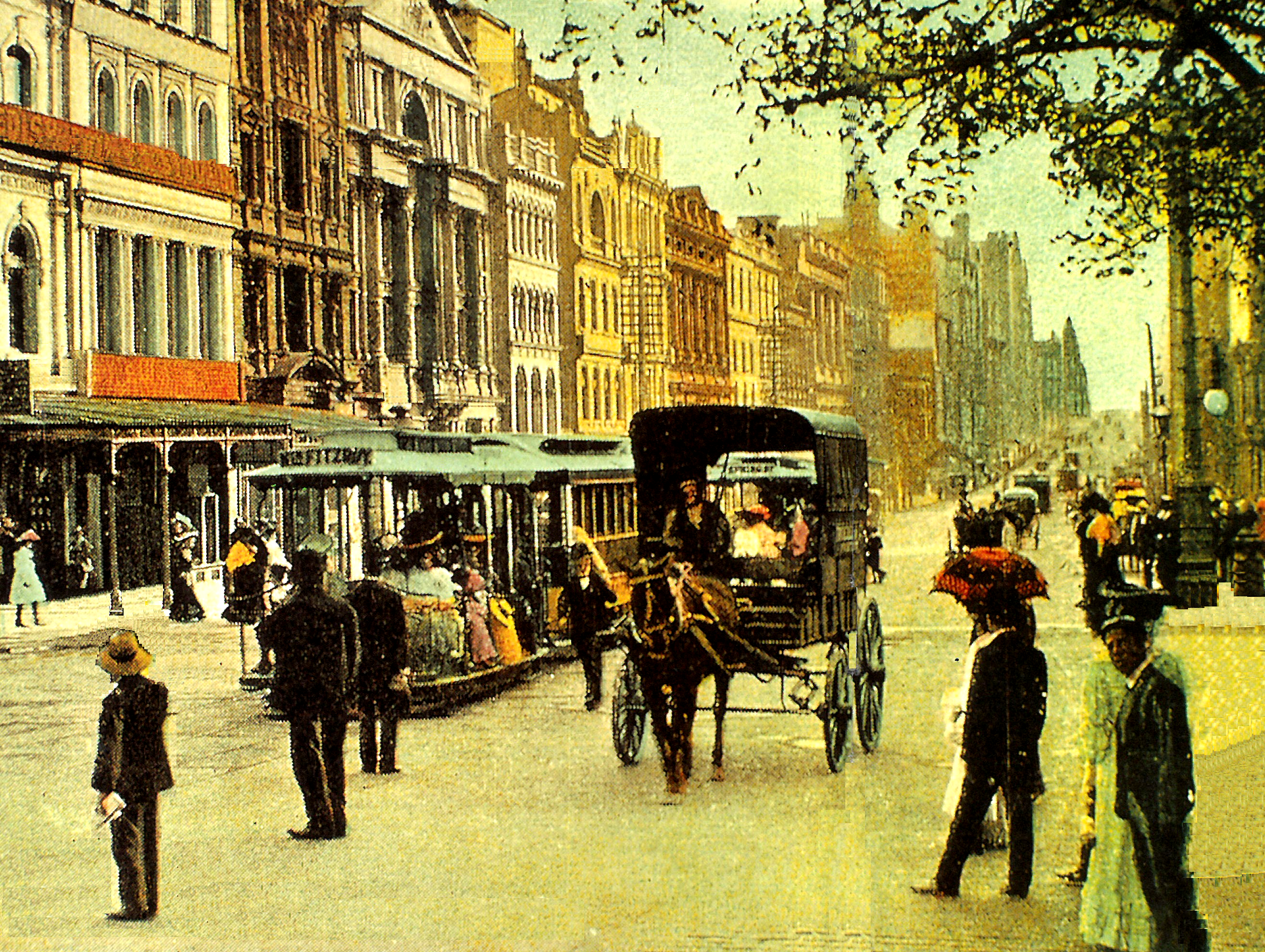 Old Melbourne tram