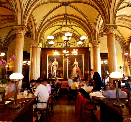 Austria Vienna cafe