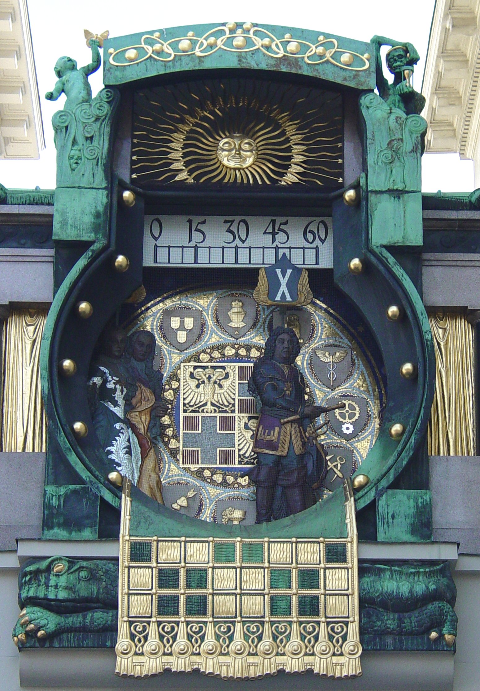 Vienna histpric clock