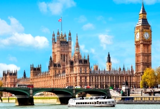 London parliament and clocktower