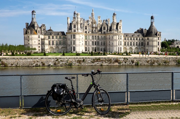 France Loire Castle Bicycle