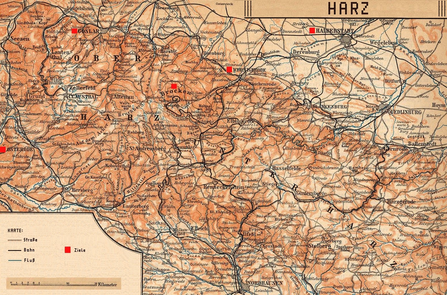 Harz map