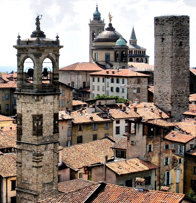 Bergamo towers