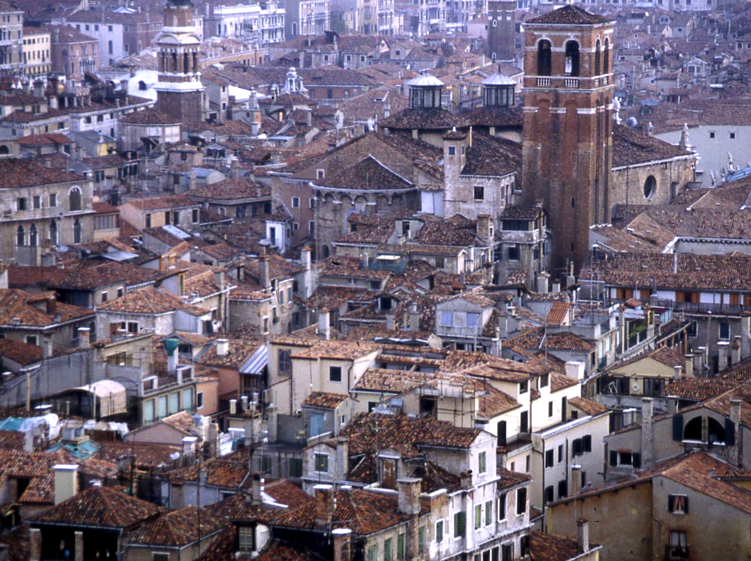 View from Campanile over city