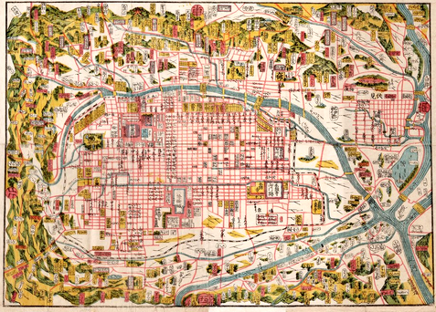 Kyoto map