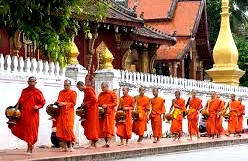 Laos monks