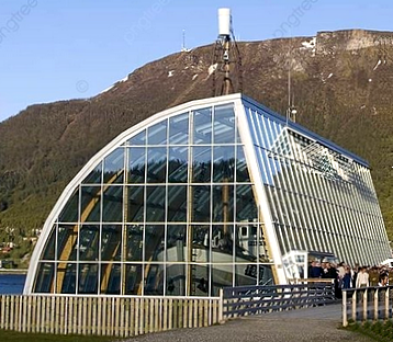 Arctic church inside