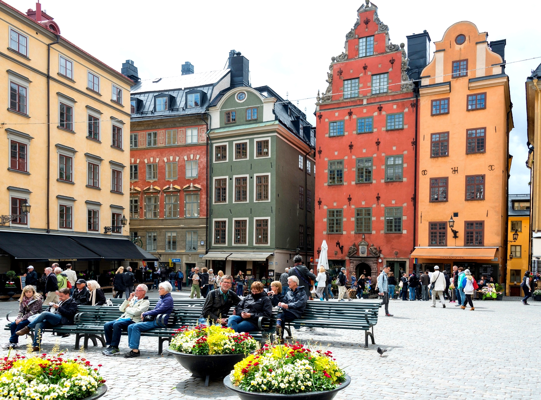 Stockholm old town center