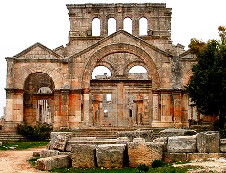 Aleppo church ruin