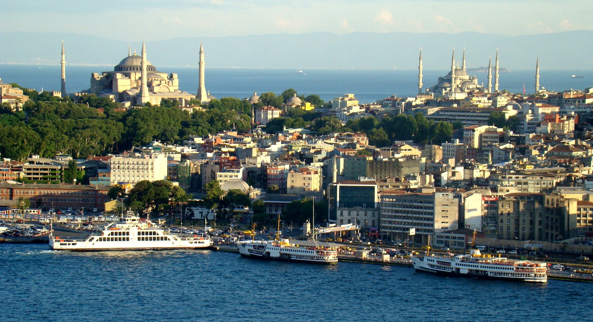view from galata tower