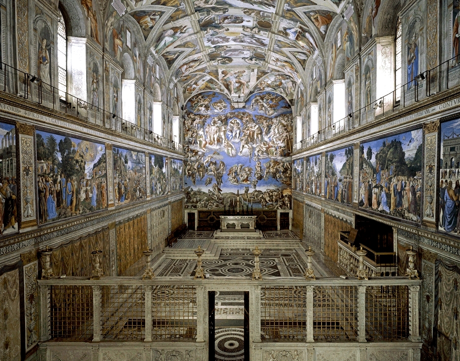 St Peter Basilica inside main view