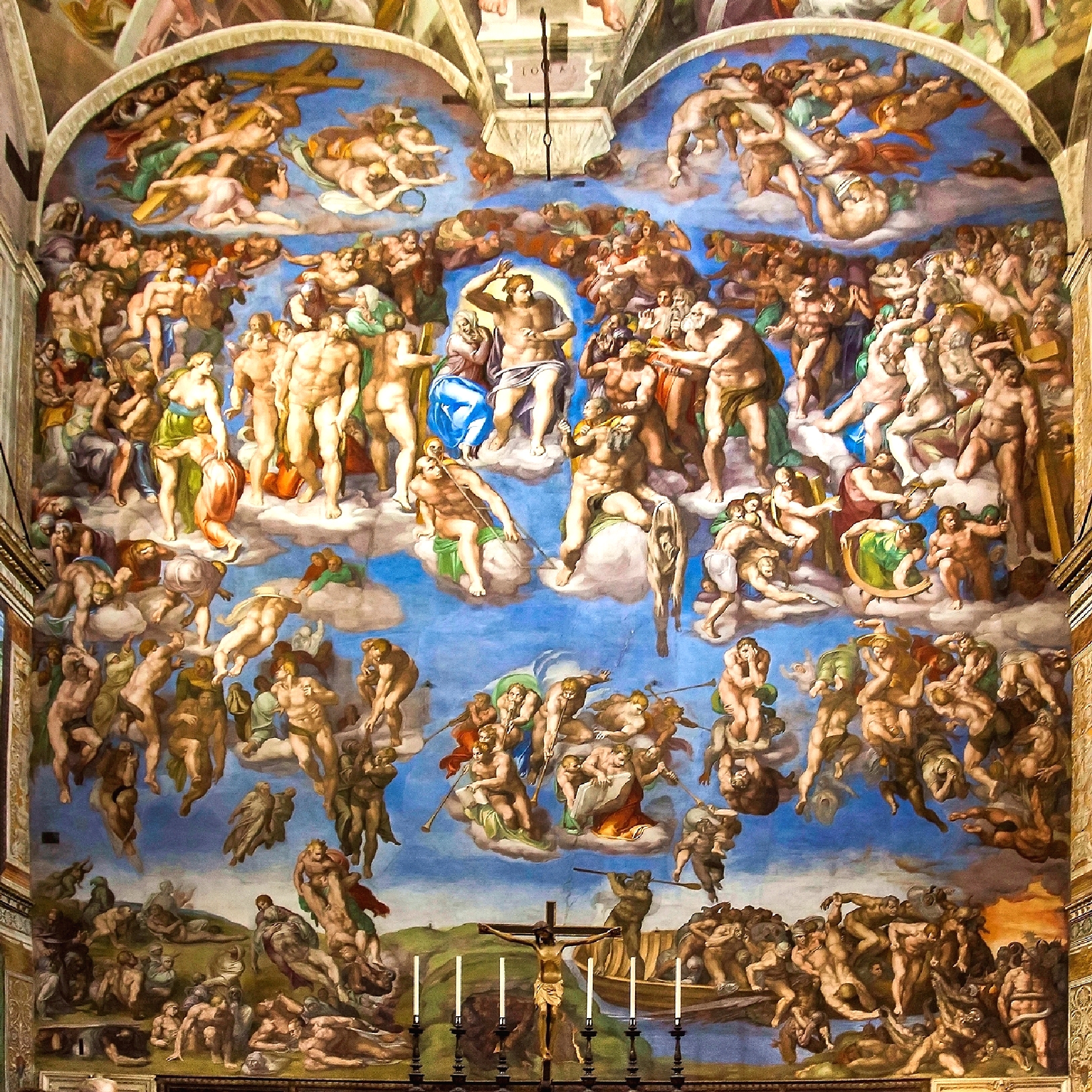 Sistine chapel Last Judgement