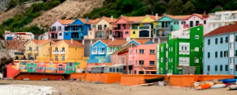 Colourful houses